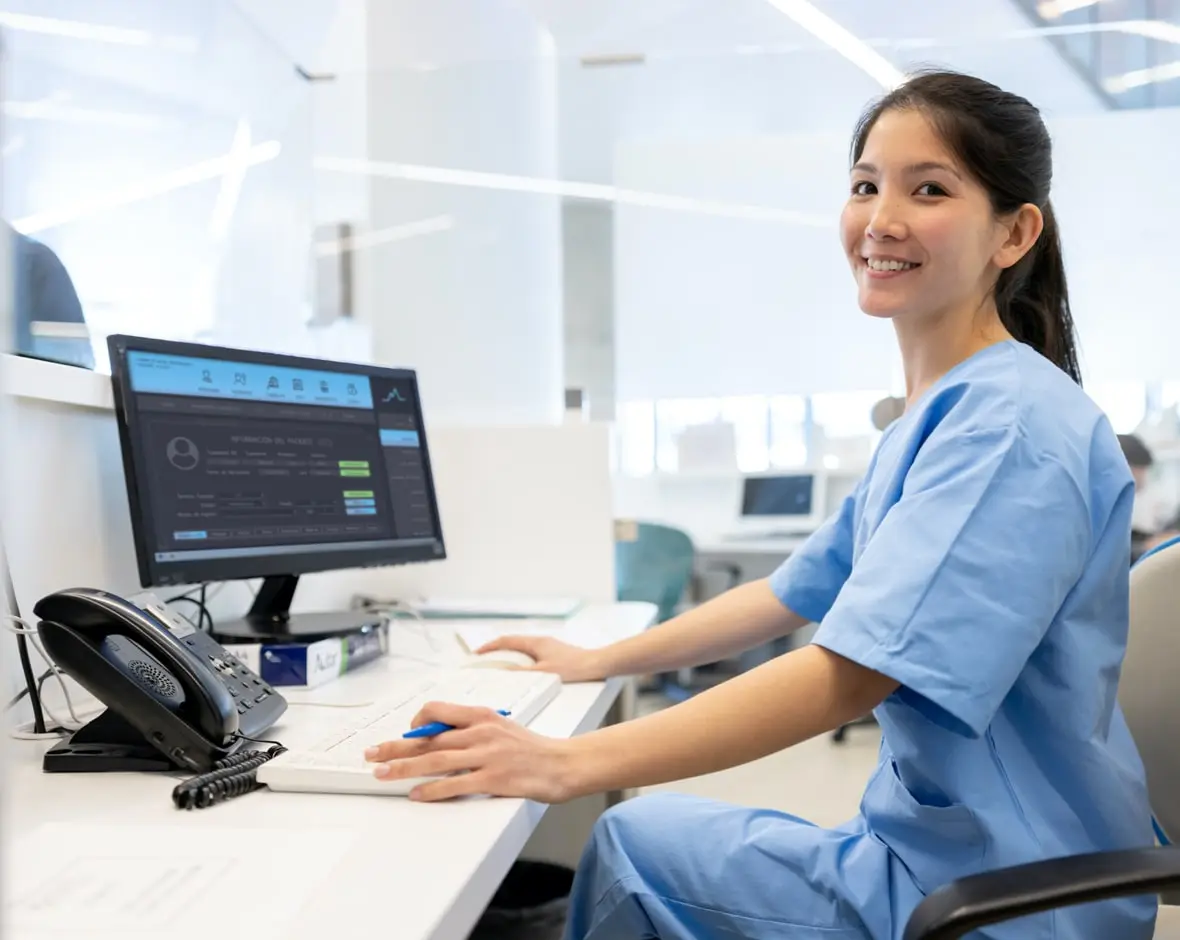 real time eligibility solutions made this nurse smile
